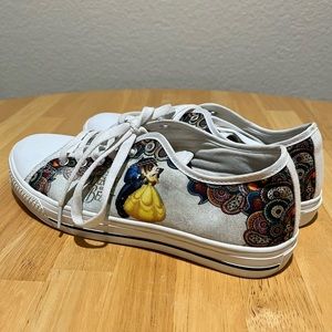 Beauty and the Beast Converse Style Shoes